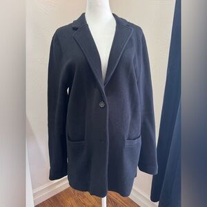 100% Cotton Sweater Blazer